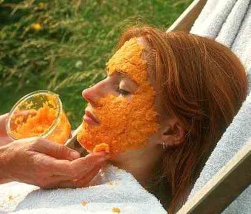 Mascarilla de zanahoria para la cara