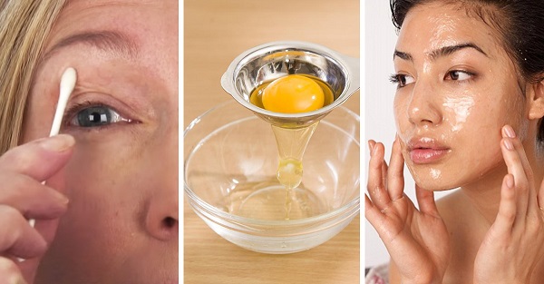 beneficios de la clara de huevo para la cara