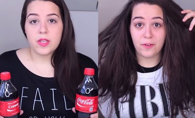 Coca cola para el cabello