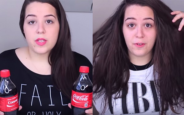 coca cola para el cabello