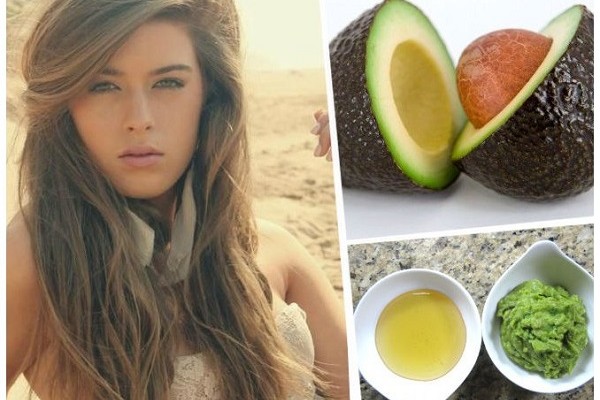 mascarilla de aguacate para el cabello maltratado