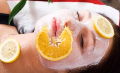 Mascarilla de naranja para el acné