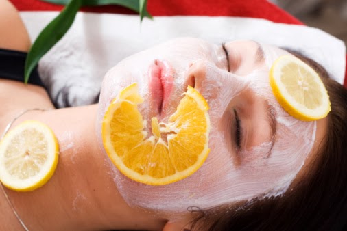 Mascarilla de naranja para el acné