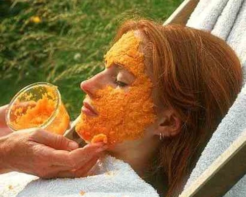 mascarilla de zanahoria para la cara
