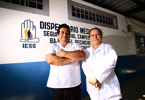 Seguro social campesino - Dispensarios médicos