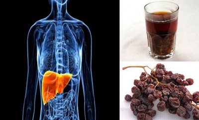 Agua de pasas para desintoxicar el hígado