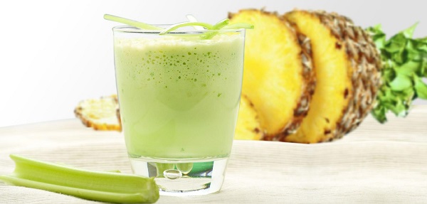 Jugo de piña y linaza para adelgazar