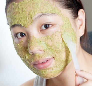 Mascarilla de menta para la cara