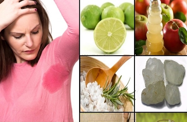 Remedios caseros para el sudor excesivo en las axilas