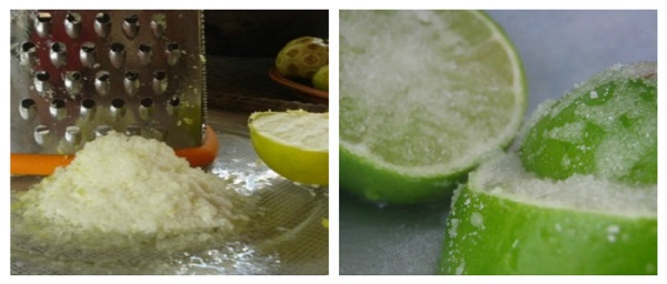 Terapia de limón congelado para la salud