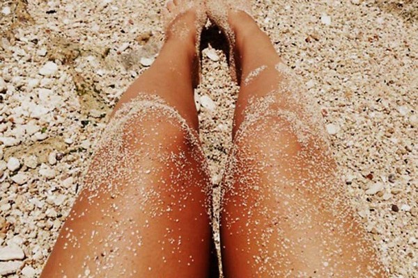 cómo hacer un exfoliante con arena de la playa