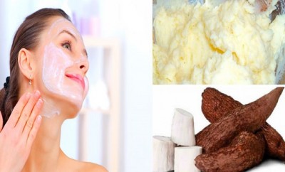 Mascarilla de yuca para las manchas de la cara