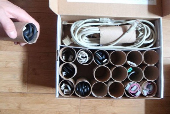 truco para organizar cables