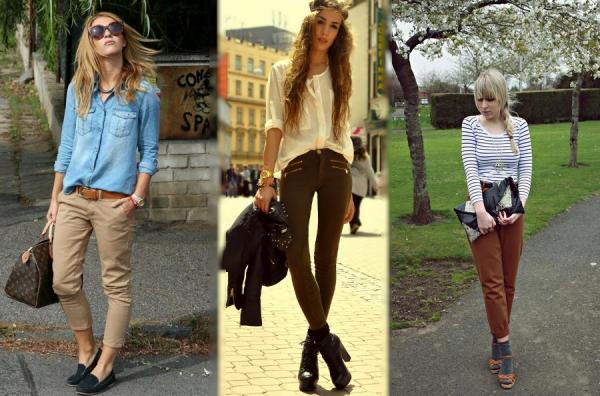 Zapatos para pantalon 2025 cafe