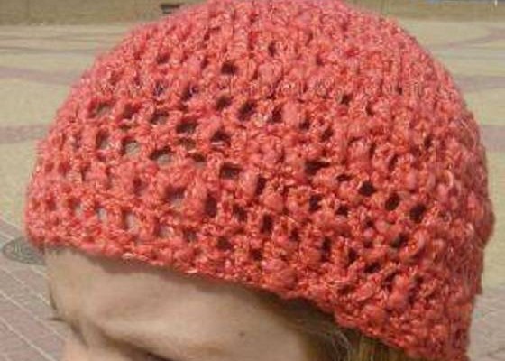 cómo hacer un  gorro tejido con crochet o gancho