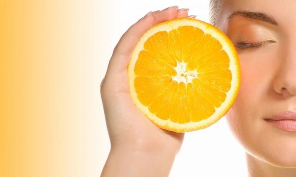 Mascarilla hidratante de naranja