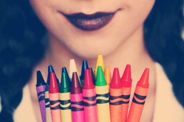 cómo hacer labiales caseros con crayones