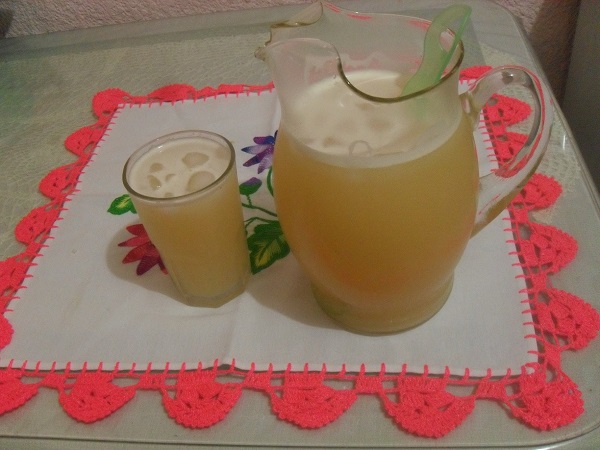 Receta horchata de semillas de melón