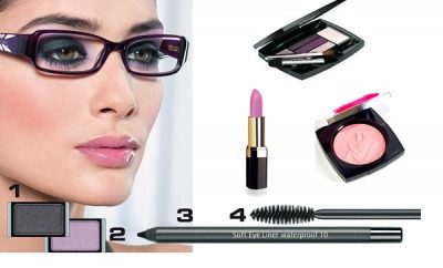 Maquillaje para mujeres con lentes