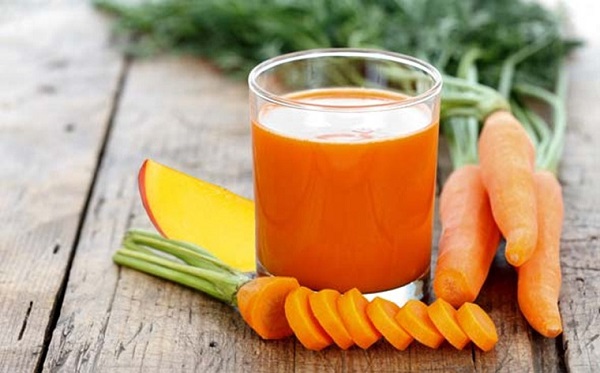 Receta Jugo de zanahoria para adelgazar