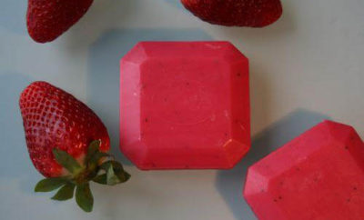 Cómo hacer jabón casero de fresas