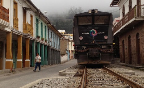 Tren nariz del diablo Alausí