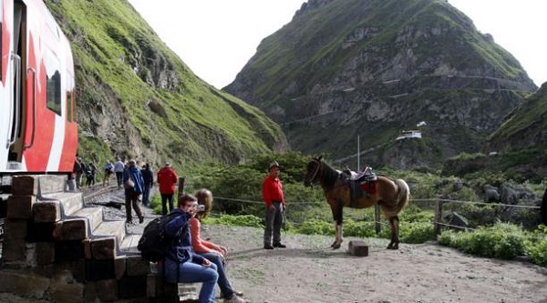 Tren nariz del diablo Alausí