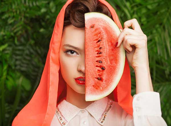 Mascarillas de sandia para el rostro