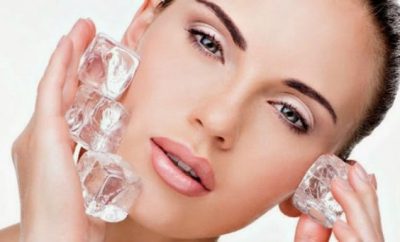 Beneficios de aplicar hielo en la cara