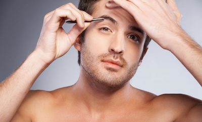 Depilación de cejas en hombres