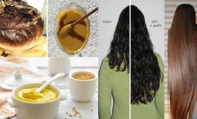 Mascarilla de mostaza para el crecimiento del cabello