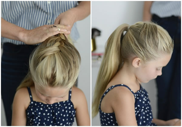 Peinados sencillos para niña