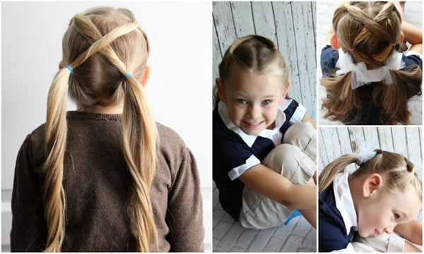 Peinados sencillos para niña