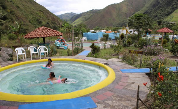 Balnearios de aguas termales en Ecuador