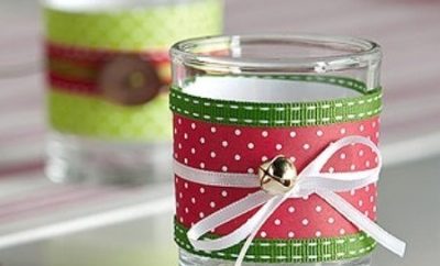 como-decorar-vasos-en-navidad