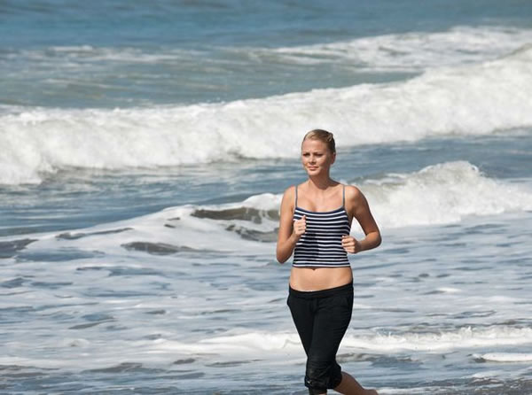 Ejercicios para entrenar en la playa