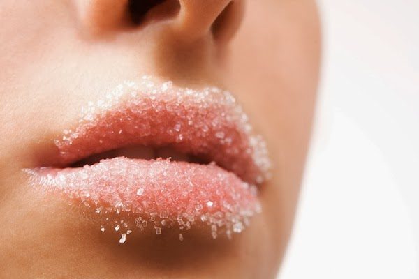 mascarilla exfoliante para labios