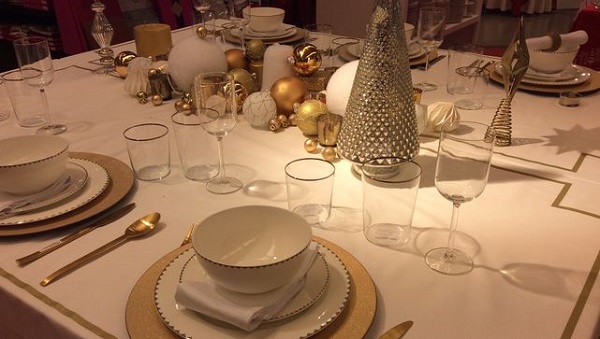 cómo preparar la mesa para la cena de año nuevo