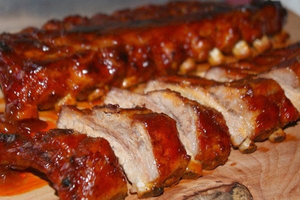 costillas de cerdo al horno