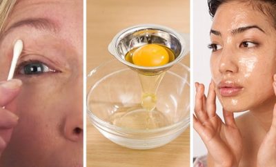 beneficios de la clara de huevo para la cara
