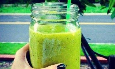 jugo verde de las famosas