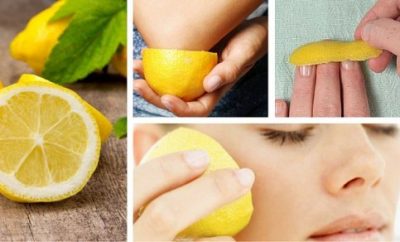 usos del limon para la belleza