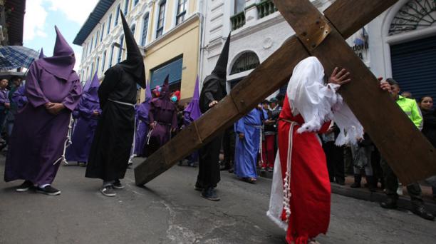 Semana Santa Quito, Procesión Jesús del Gran Poder Quito 2018