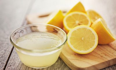 Remedio con limón para la diarrea