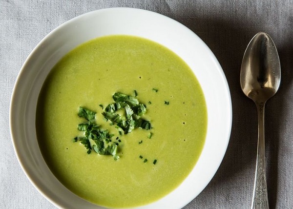 Crema de verduras para eliminar el dolor del cuerpo