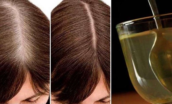 aceite de coco para las canas