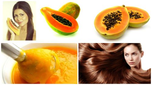 mascarilla de papaya para el cabello