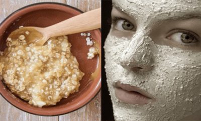 como preparar una mascarilla de avena para la cara