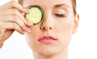 como hacer mascarilla de pepino para las ojeras