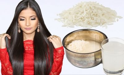 como preparar agua de arroz para el cabello